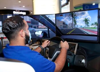 INTRANT establece módulos de simulación de conducción con tecnología avanzada como medida para promover seguridad en vías del país y analizar determinantes para conductores