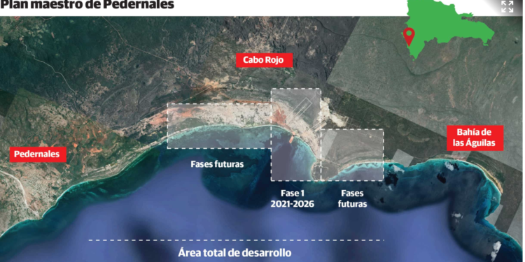El proyecto de Cabo Rojo pretende desarrollar toda la región Enriquillo