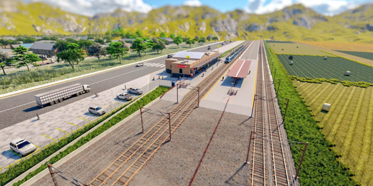 Bukele espera que Tren del Pacífico sea modelo para Guatemala, Honduras y conecte con Tren Maya de México