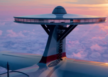 Sky Cruise, primer hotel volador del mundo que «nunca aterriza» y albergará 5000 huéspedes