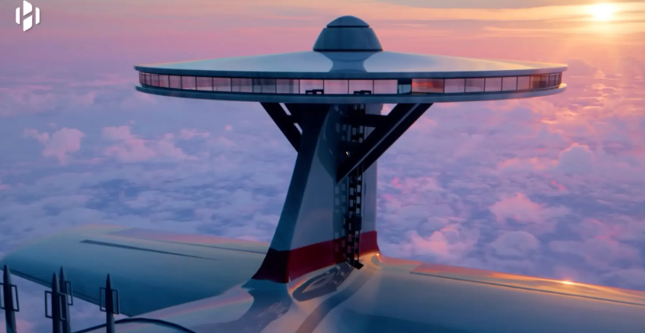 Sky Cruise, primer hotel volador del mundo que «nunca aterriza» y albergará 5000 huéspedes