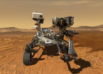 El Perseverance de la NASA lleva cuatro meses con un curioso acompañante en su viaje por Marte
