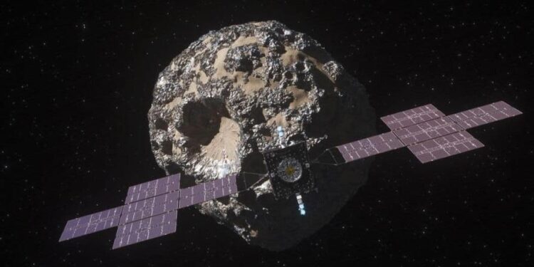 La NASA pospone el lanzamiento de su misión al asteroide metálico Psyche