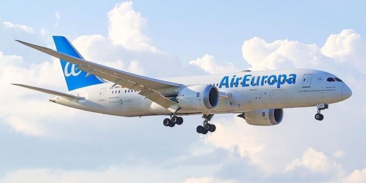 Air Europa modernizará su flota con Boeing 787 y nuevos 737 MAX