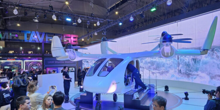 SK Telecom quiere lanzar taxis voladores en 2025 y espera que sean un gran negocio MWC 23