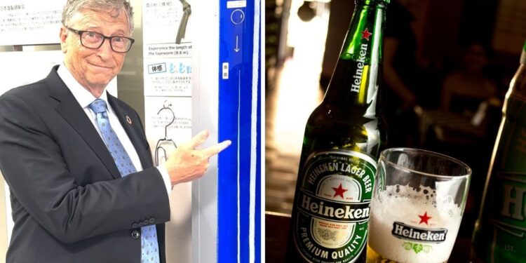 Bill Gates compra 3.8 % de acciones en Heineken Holding vendidas por Femsa