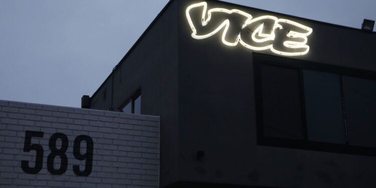 El grupo de medios de comunicación estadounidense Vice se declara en quiebra