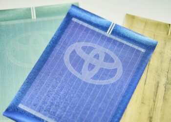 Toyota trabaja en paneles solares con diseños llamativos para coches e incluso ropa