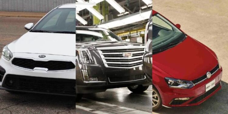 General Motors, Kia y Volkswagen llaman a revisión cerca de 2,000 vehículos