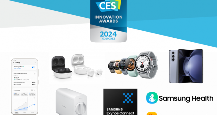 Premios a la Innovación CES 2024 reconocen productos de Samsung