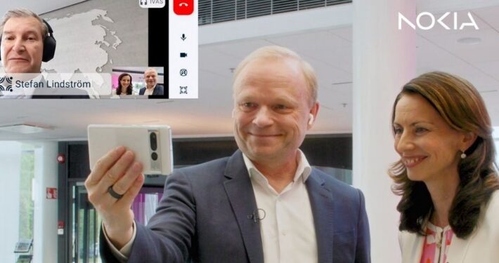 Nokia hace la primera llamada móvil de voz y video con audio espacial