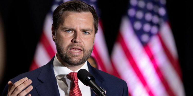 Red de donantes tecnológicos cofundada por JD Vance busca impulsar a EU hacia la derecha