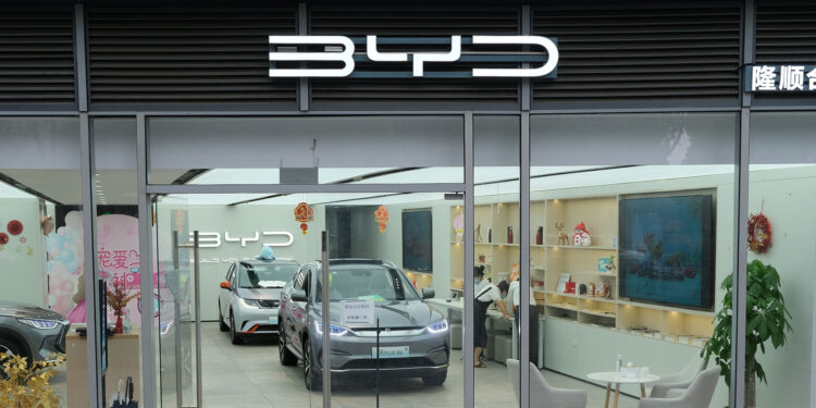 Beneficio neto de BYD aumenta un 11.5% y sus ingresos superan a los de Tesla por primera vez