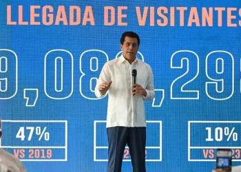 Llegada turistas supera los nueve millones a octubre