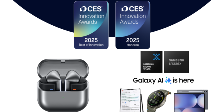 Consumer Technology Association premia las innovaciones de Samsung basadas en IA