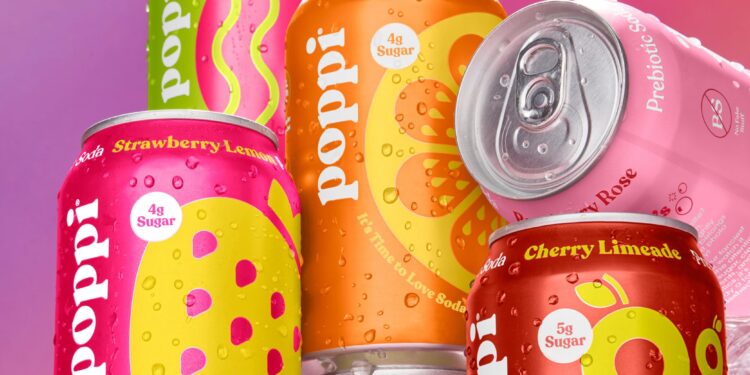 PepsiCo anuncia la compra de la marca de refresco prebiótico Poppi por casi 2,000 mdd