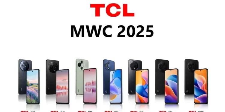 MWC 2025: TCL presenta smartphones TCL 60, tablet NXTPAPER y nuevos dispositivos 5G