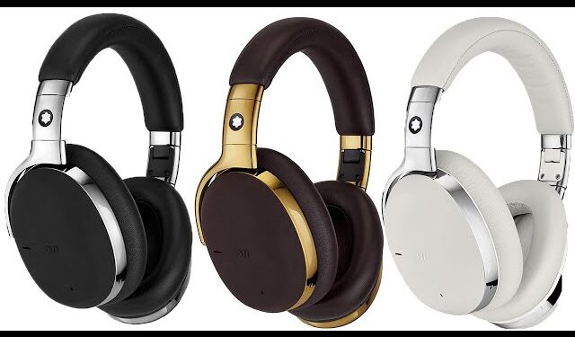 Esto cuestan los audífonos Montblanc que redefinen la elegancia del sonido