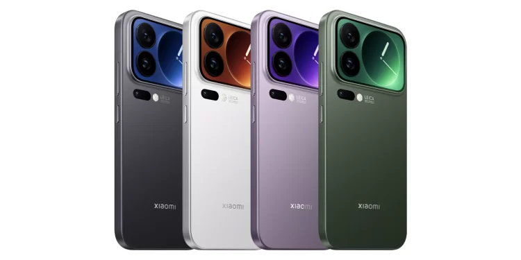 Xiaomi presiona a Apple con sus nuevos teléfonos 17 Pro y Pro Max