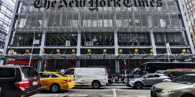 The New York Times demanda a empresa de IA Perplexity por infracción de derechos de autor