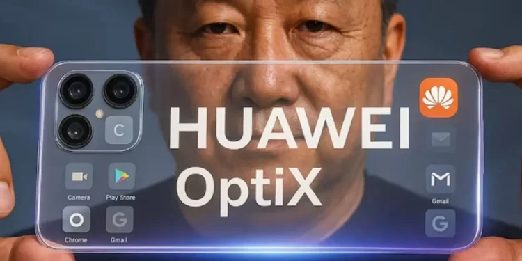Huawei lanzará el primer smarthphone transparente
