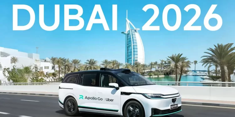 Lanzamiento de Apollo Go en Dubái: servicio de transporte autónomo