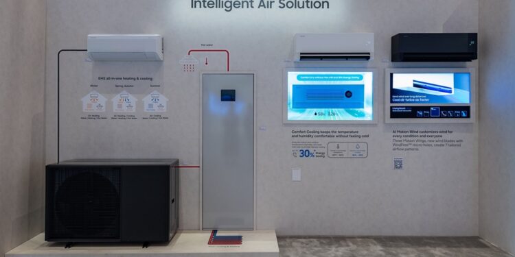 Samsung lanza una nueva bomba de calor todo en uno para uso residencial