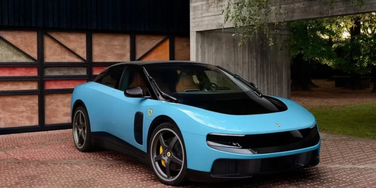 Ferrari alcanza su objetivo de ventas para 2026 con el Luce EV