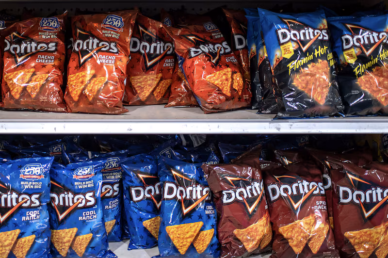 PepsiCo subirá precios de Doritos, Ruffles y otras marcas de patatas fritas, refrescos y salsas